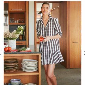 Tuckernuck NWT Espresso Check Callahan Dress